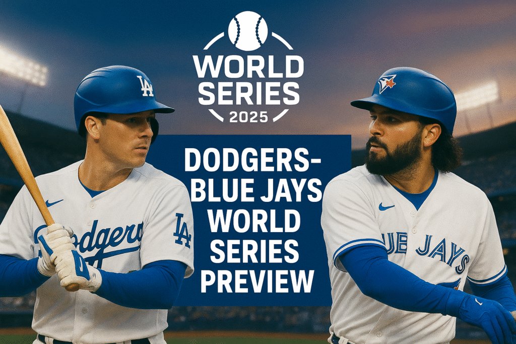 Dodgers-Blue Jays World Series Preview