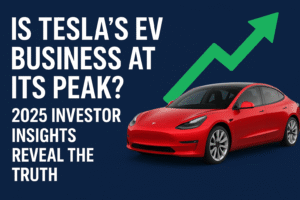 Is Teslaโs EV Business at Its Peak?