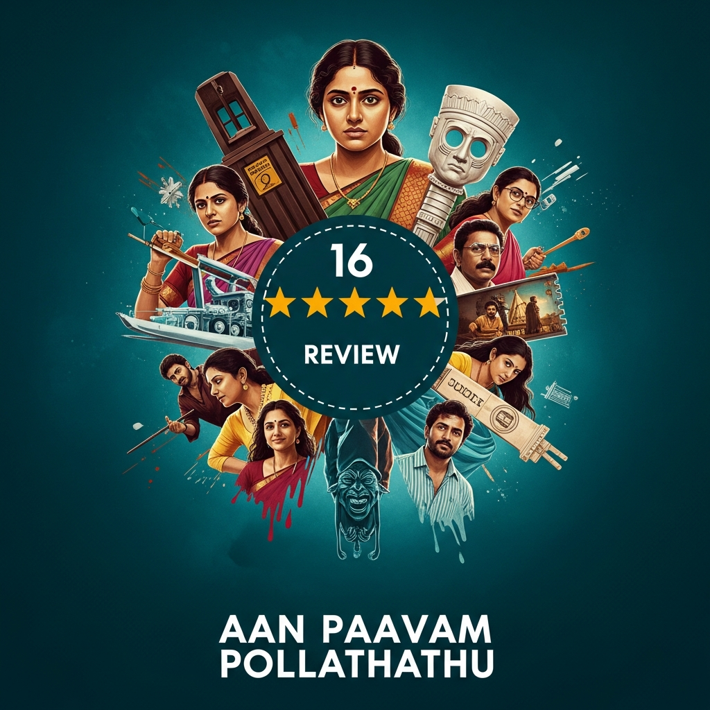 Aan Paavam Pollathathu Review Poster