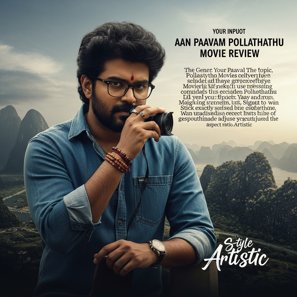 Aan Paavam Pollathathu Review Poster