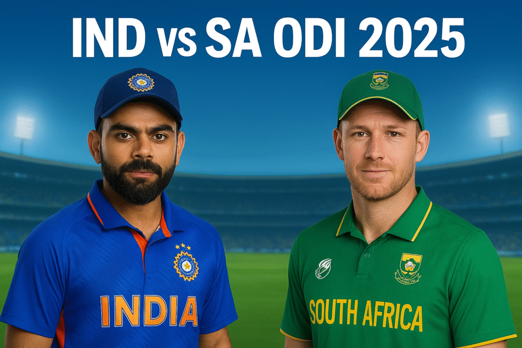 IND vs SA ODI 2025