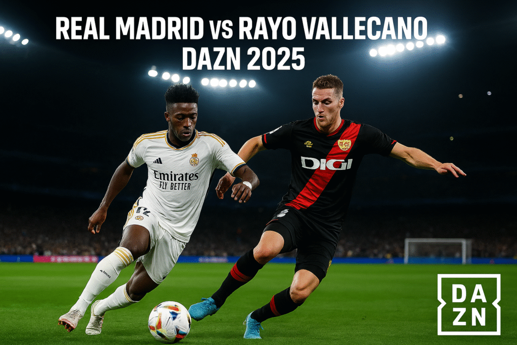 real madrid vs rayo vallecano dazn