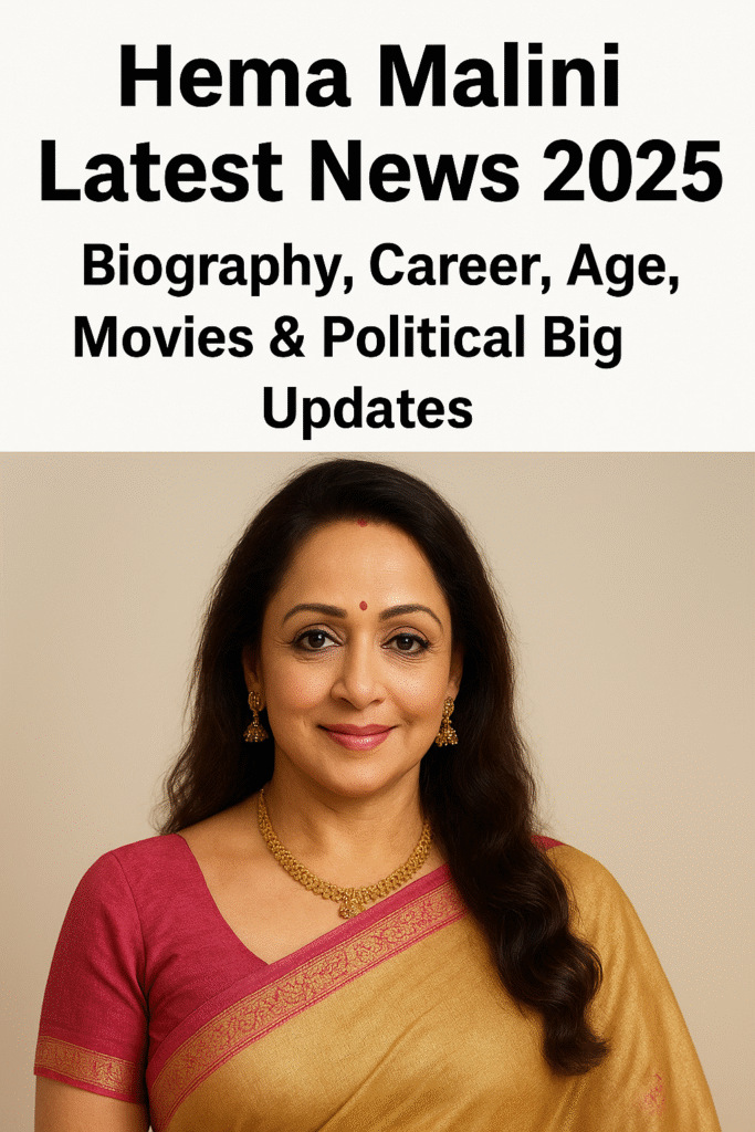 Hema Malini Latest News 2025