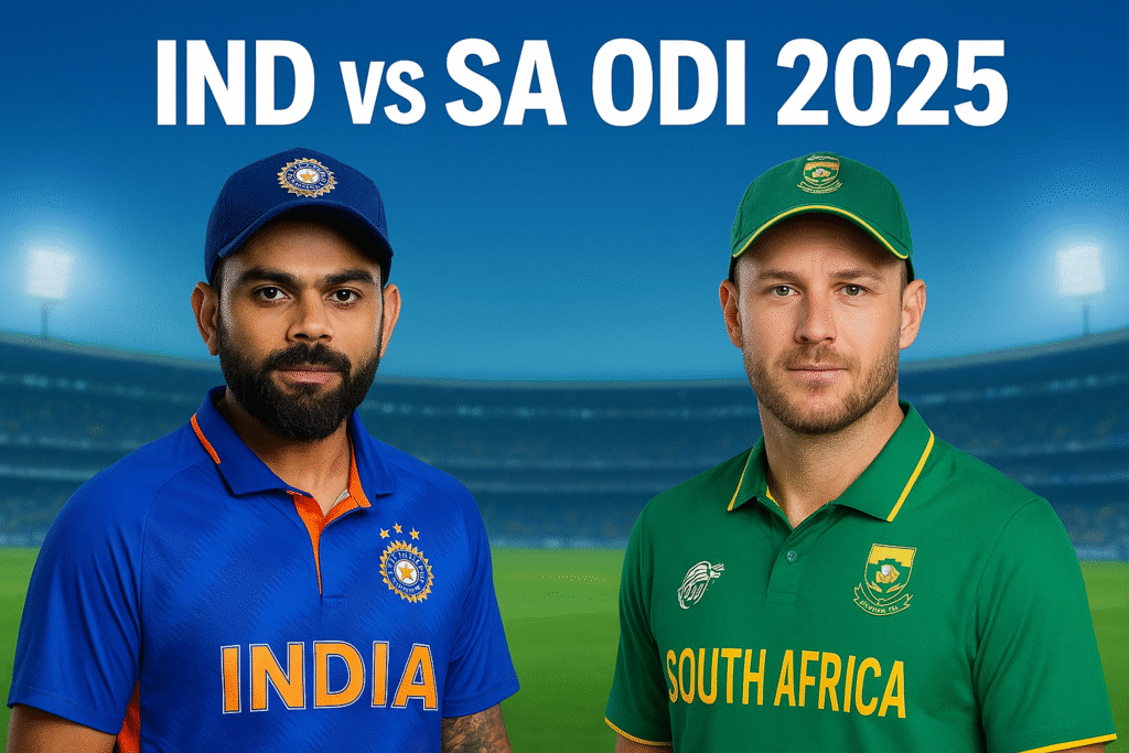 IND vs SA ODI 2025