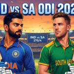IND vs SA ODI 2025