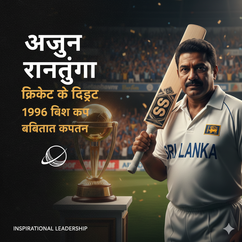 Learn Arjuna Ranatunga in Hindi