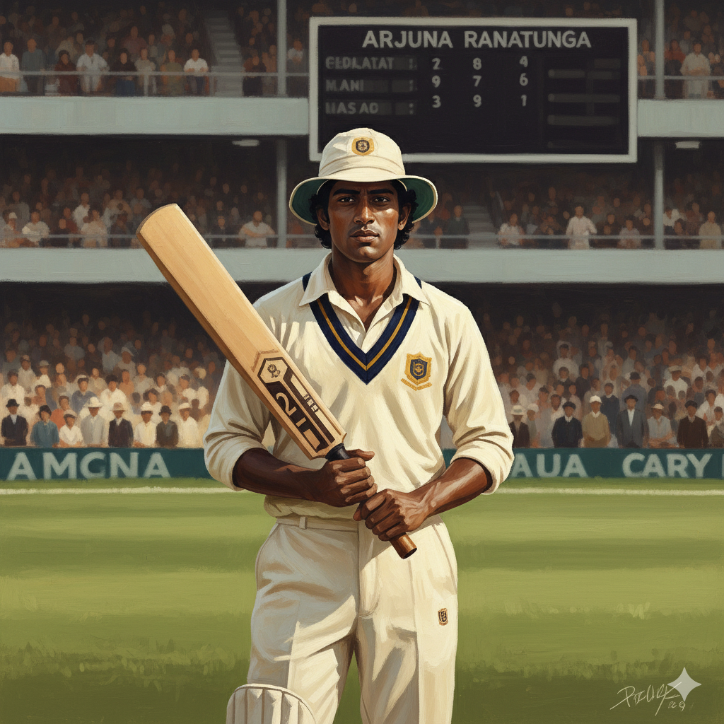 Learn Arjuna Ranatunga in Hindi