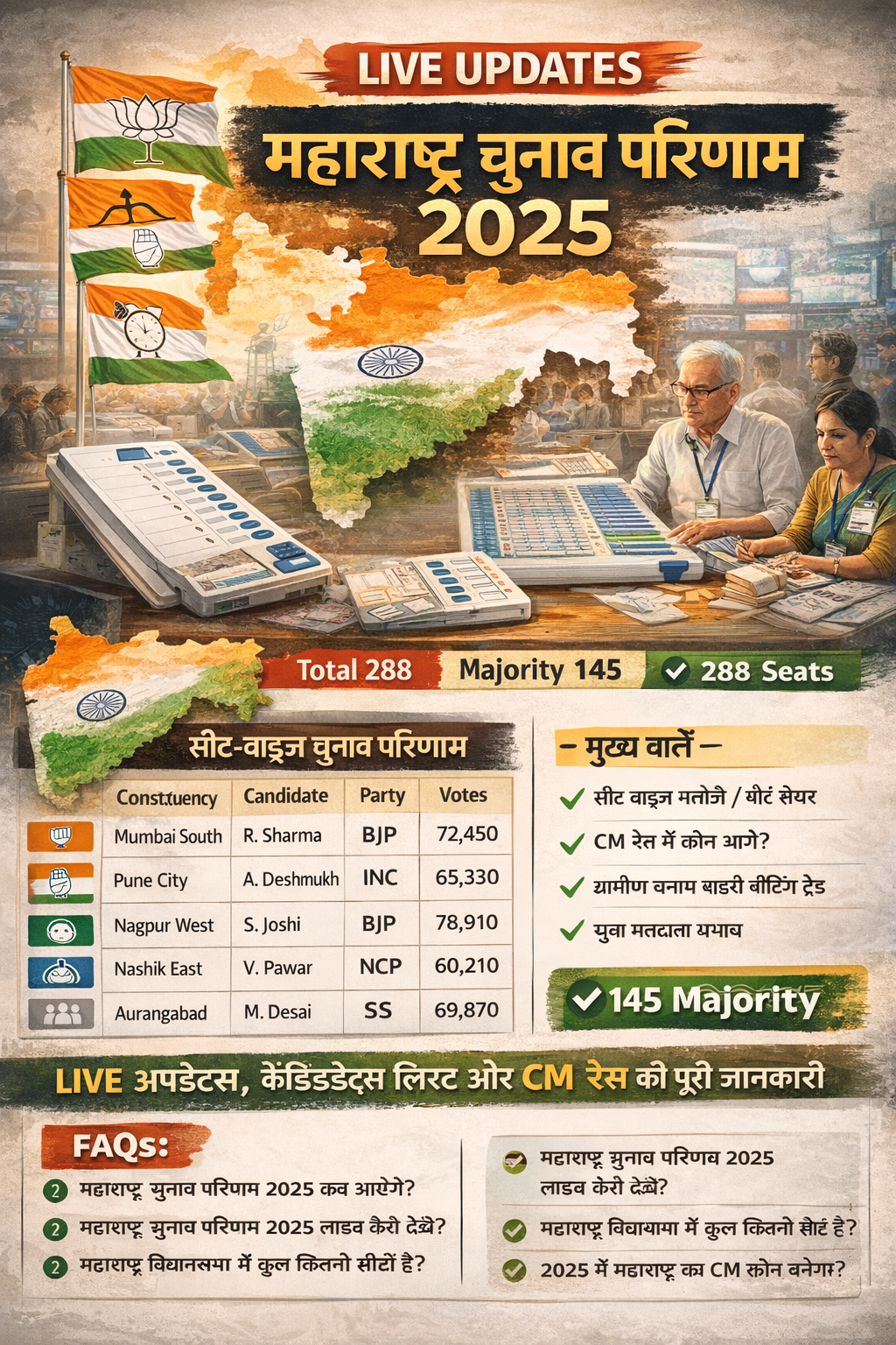 Maharashtra Election Results 2025