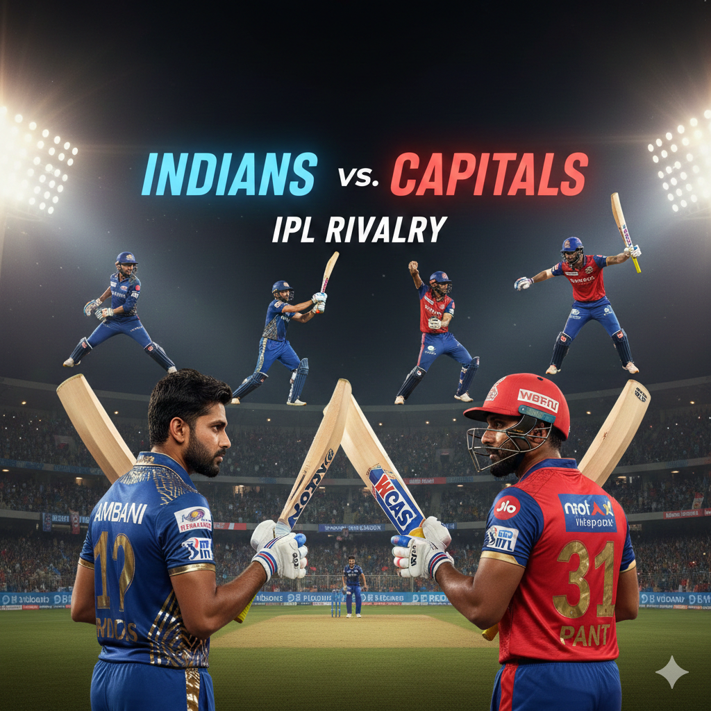 Indians vs Capitals basics