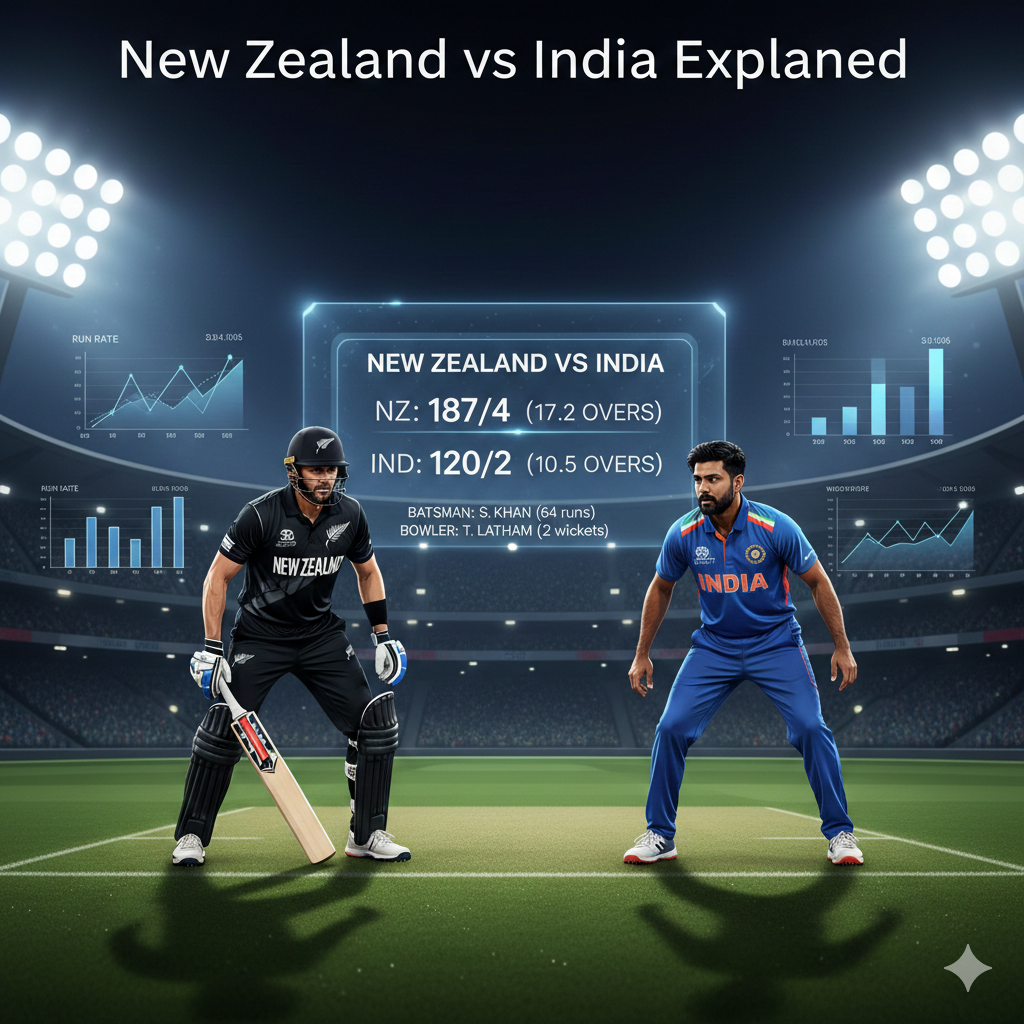 New Zealand vs India Explained