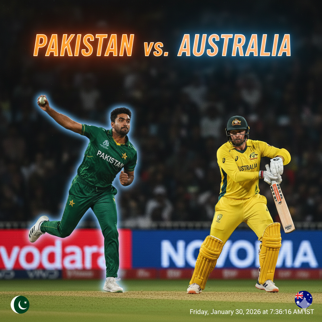 Pakistan National Cricket Team vs Australian Men