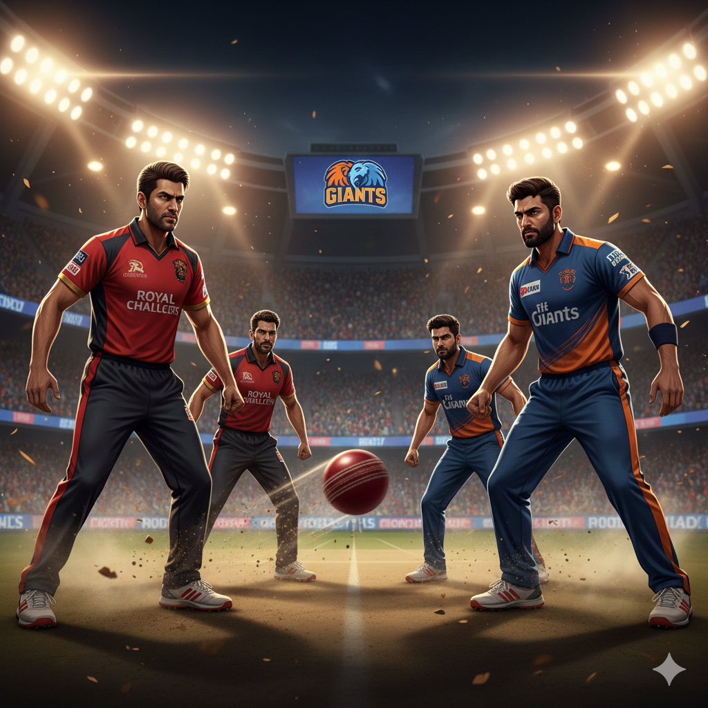 Royal Challengers vs Giants for Dummies