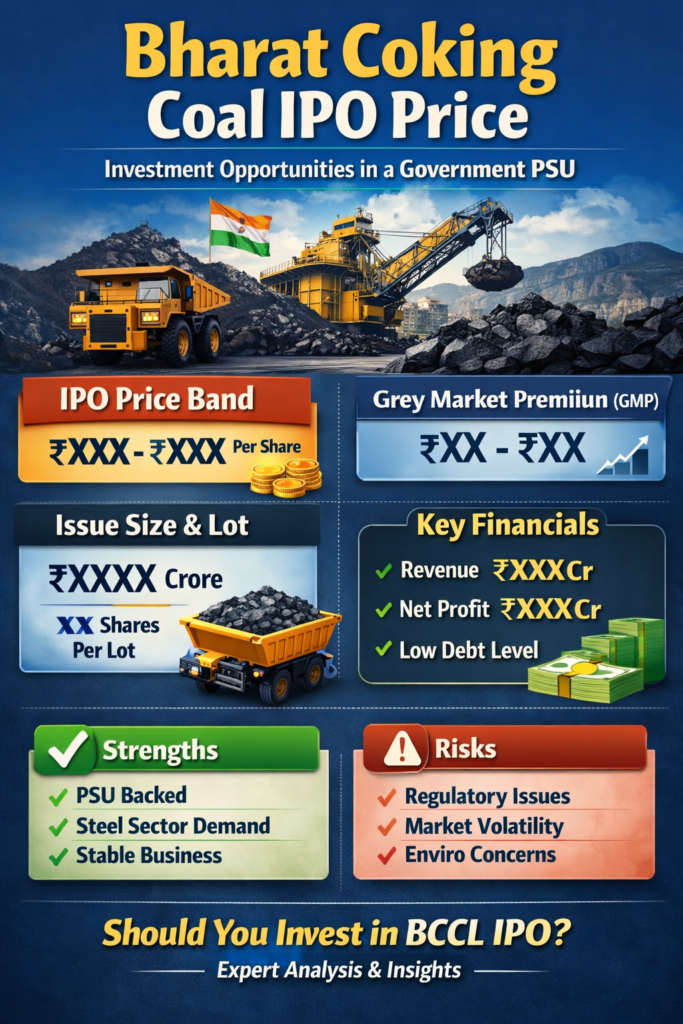 bharat coking coal ipo price