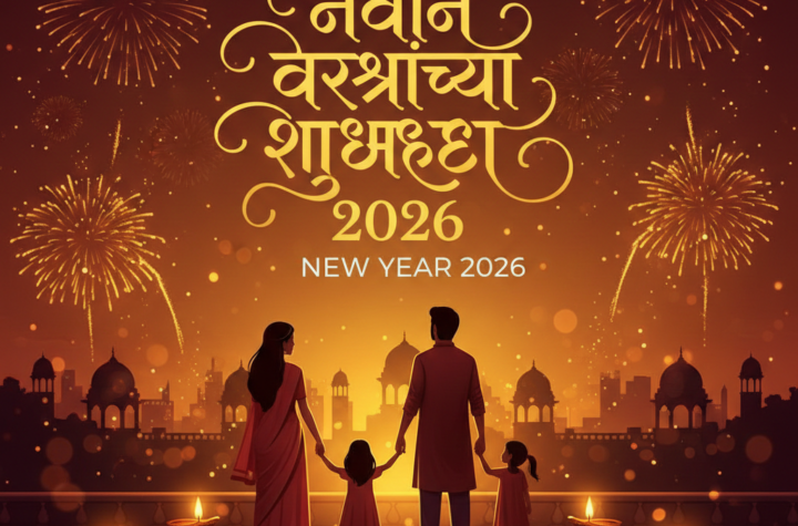 happy new year 2026 wishes in marathi