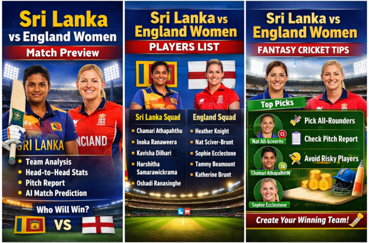 sri lanka vs england women