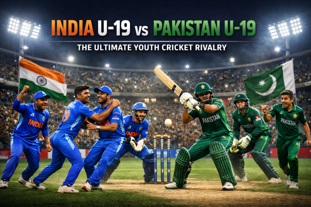 India U-19 vs Pakistan U-19 Clash