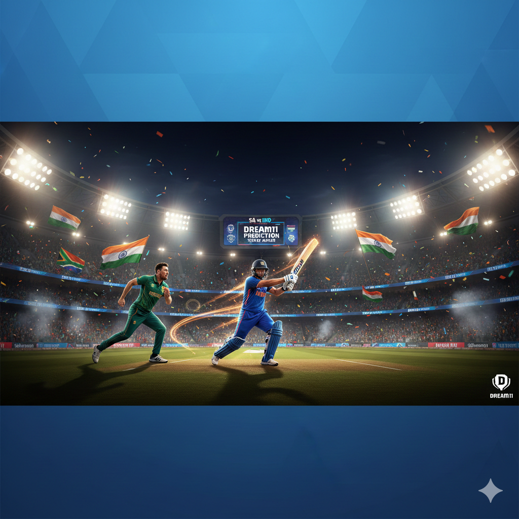sa vs ind dream11 prediction today match